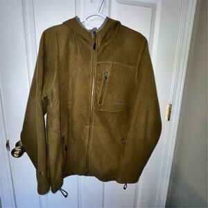 Cabela’s  Men's M Green Hooded Wind Shear Jacket Hiking Camping Rugged